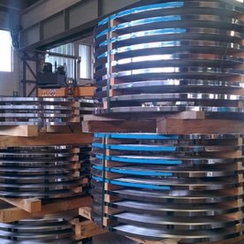 SS Slitting Coil Palletizing